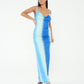 Blue Print Maxi Dress